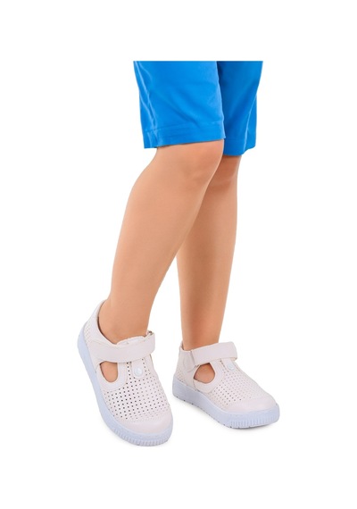 Kiko Kids Erkek Çocuk Günlük Ayakkabı Arz 2319 Beyaz