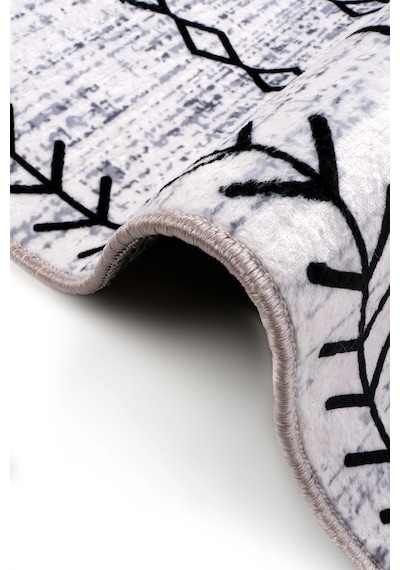 Blghome Kilim Desen Modern Halı Dekoratif Kilim gri