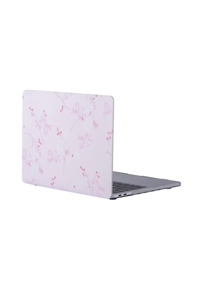 Macbook Air Kılıf 13 İnç Flower05nl Eski Usb Girişli Model 2010-2017 A1369 A1466 İle Uyumlu Açık Pembe Belirtilmemiş