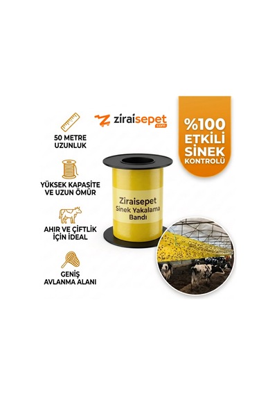 Sinek Yakalama Bandı 15x50 Metre
