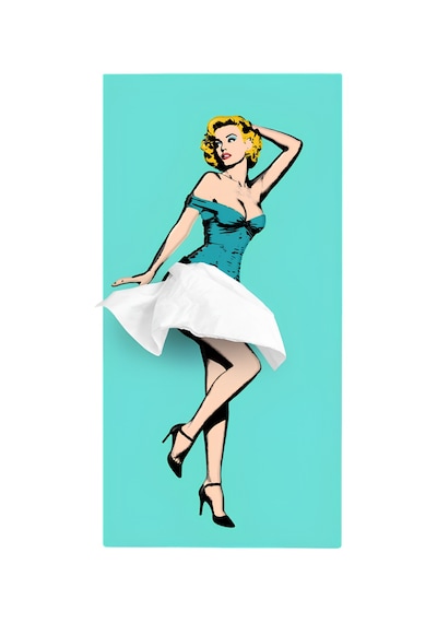 Spextrum Tissue Up Girl Stella Peçetelik Mavi Turkuaz