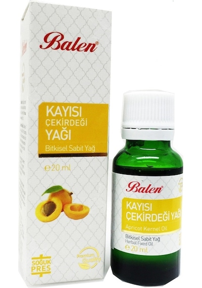 Balen Kayısı Çekirdeği Yağı 4 x 20 ML