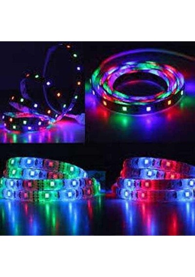 Sanec 4040 Rgb Şerit Led İç Mekan 5 Metre .