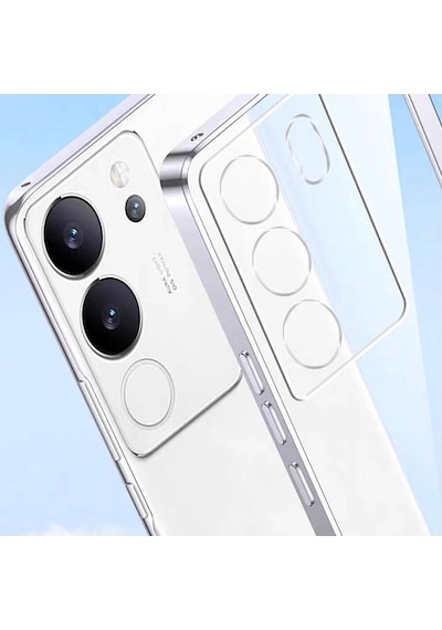Nourthkiingdom Vivo V29 5g Kılıf Nrtk Süper Silikon Kapak - Renksiz Renksiz
