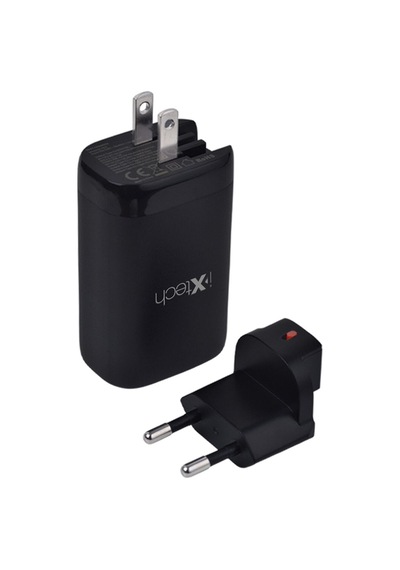 Ixtech 6971202170690 Ix-hc2 65w Type-c Ve Usb Portlu Seyahat Tipi Hızlı Şarj Aleti