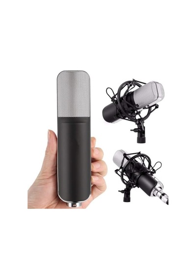 Yanmai Q8 Profesyonel Condenser Mikrofon Cardioid Yönlü, 37db Hassasiyet, 50hz-16khz Geniş Frekans Aralığı, Tak-çalıştır 3.5mm, Pc & Notebook İle Uyumlu Q8