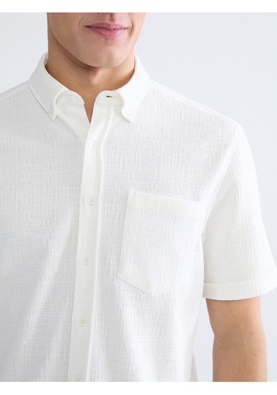 Lcwaıkıkı Classic Beyaz Regular Fit Erkek Basic Gömlek
