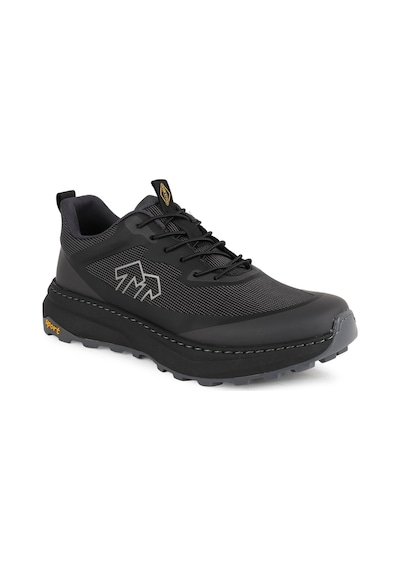 Guja Erkek Spor Ayakkabı 515-1 Siyah Outdoor Trekking Yürüyüş Ayakkabısı Tırtıklı Taban Rahat Günlük Sneaker