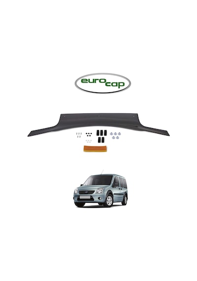 Eurocap Ford Connect Ön Kaput Koruma Rüzgarlık 3Mm Abs 2008-13