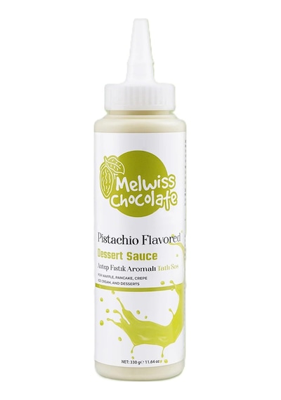 Pistachio Flavored Dessert Sauce Antep Fıstık Aromalı Tatlı Sos 330 Gr 6'lı