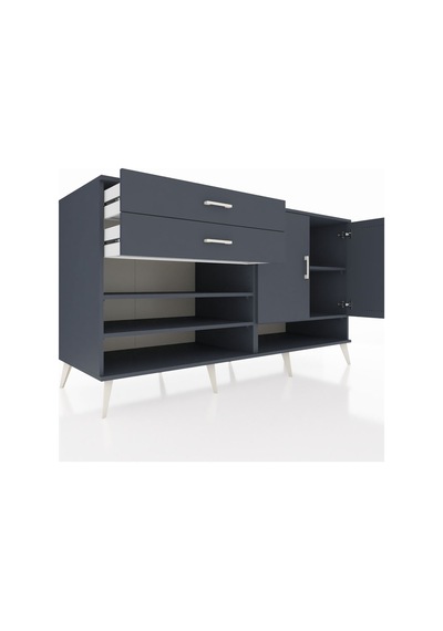 Kronos Konsol 4 Raflı 2 Çekmeceli 2 Kapaklı 176x59x99 Antrasit-an Antrasit-antrasit Kronos Konsol 4 Raflı 2 Çekmeceli 2 Kapaklı 176x59x99 Antrasit-an Antrasit-antrasit