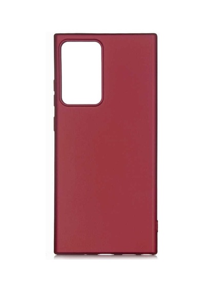 Rba Aksesuar Galaxy Uyumlu Note 20 Ultra Kılıf Rba Premier Silikon Kapak - Mürdüm Çok Renkli