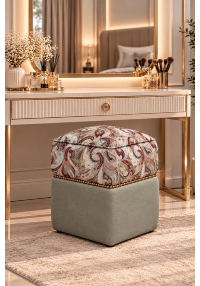 Şahzar Premium Desenli Kare Puf 40x40x48 Cm Lüks Dekoratif Puf, Paisley Desenli, Gold Boncuk Detaylı Çok Amaçlı Puf Yeşil Desenli - 936695820 Yeşil Desenli Şahzar Premium Desenli Kare Puf 40x40x48 Cm Lüks Dekoratif Puf, Paisley Desenli, Gold Boncuk Detaylı Çok Amaçlı Puf Yeşil Desenli - 936695820 Yeşil Desenli