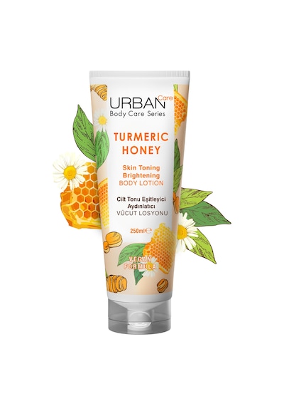Urban Care Turmeric Honey Cilt Tonu Eşitleyici ve Aydınlatıcı Vücut Losyonu 250 ML