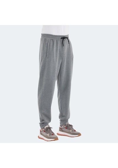 Slazenger NAVDEEP Erkek Cepli Dar Paça Koyu Gri Eşofman Altı