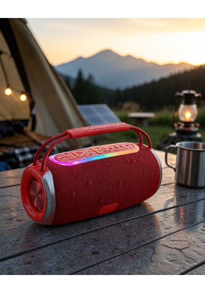 Taşınabilir Kablosuz Hoparlör Rgb Işık Efekti 20w Xuczx360speaker-3-1