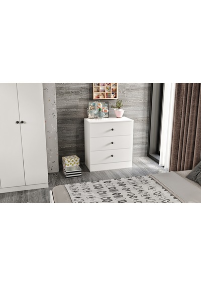 Rosepal Mobilya Dream Young 3 Çekmeceli Şifonyer