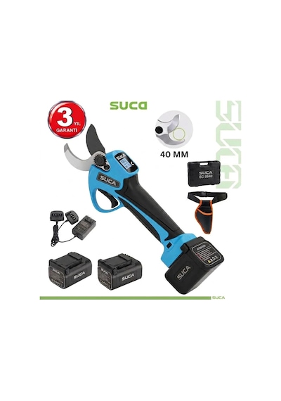Suca Sc 8640a Led Göstergeli Sensörlü Budama Makası 40 Mm