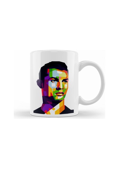 Cristiano Ronaldo 7 Cr Kupa Bardak Porselen No26720 Karışık