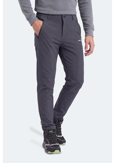 Slazenger Celyon Erkek İçi Polarlı Rüzgar Ve Su Geçirmez Softshell Antrasit Pantolon