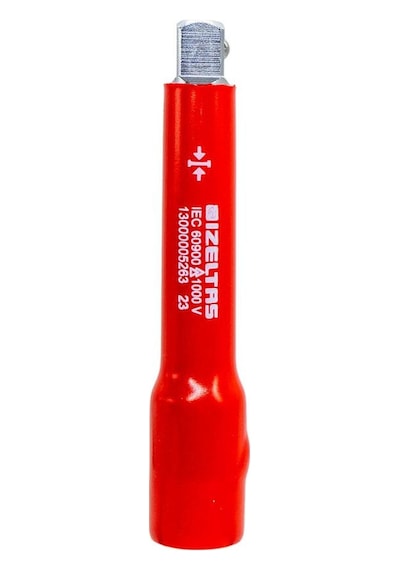 İzeltaş 13000005263 1000v İzoleli 1/2" Lokma Ara Kol 125 Mm