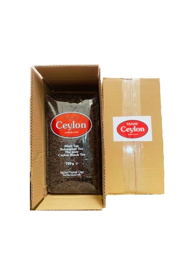 Tanay Ceylon İthal Yaprak Seylan Çayı 750 G