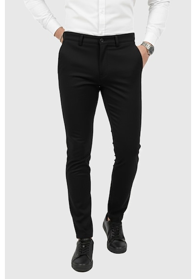 Deepsea Erkek Siyah Modern Fit Likralı Kumaş Pantolon Günlük & Ofis Kullanımı 2602020 Siyah Deepsea Erkek Siyah Modern Fit Likralı Kumaş Pantolon Günlük & Ofis Kullanımı 2602020 Siyah