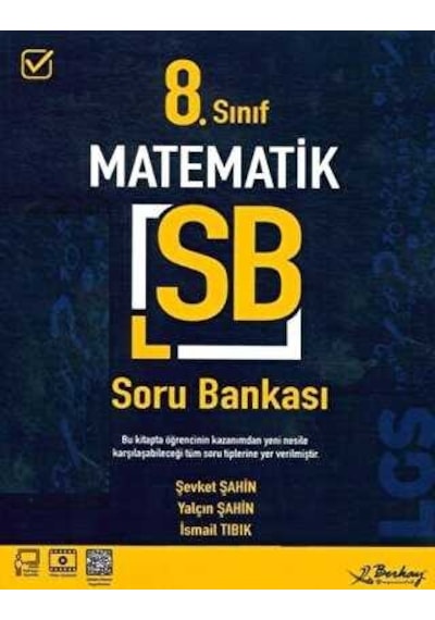 Berkay Yayınları 8.Sınıf Matematik Soru Bankası