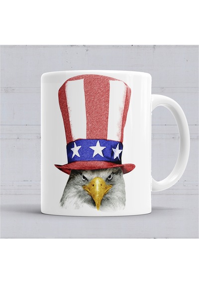 American Eagle Kupa Bardak Porselen Karışık
