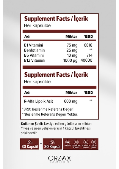 Ocean Neurobexol 60 Kapsül 2 Adet