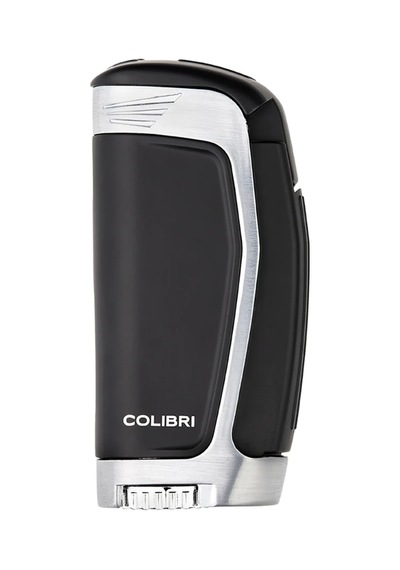 Colibri E3 3 Torch Pürmüz Siyah - Krom Puro Çakmağı Tr9934