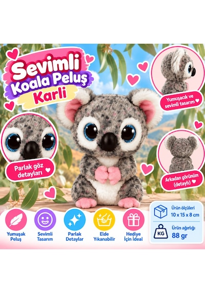 Ty Beanie Boos Peluş Koala Karli 15 Cm Nhr