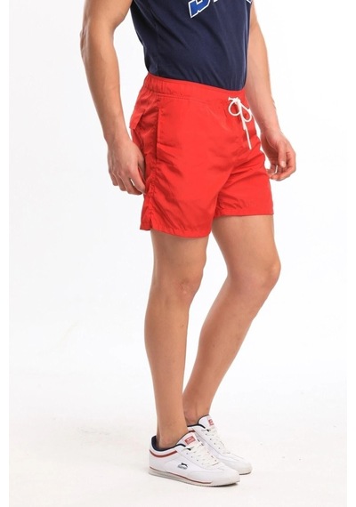 Superfly Swimshort Erkek Kırmızı Şort 21678-17 Siyah