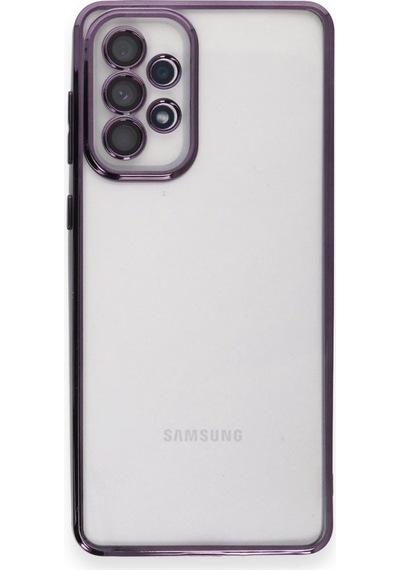 Samsung Galaxy Uyumlu A04s Kılıf Razer Lens Çerçeveli Silikon Kapak
