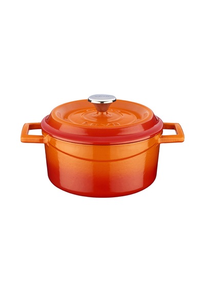Lava Döküm Yuvarlak Tencere. Trendy Çap(Ø) 16cm.