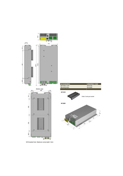 Ods-750 7277t Yüksek Güçlü Endüstriyel Ve Demiryolu Dc/ac İnvertör 450 750w 12-110vdc 120/230vac