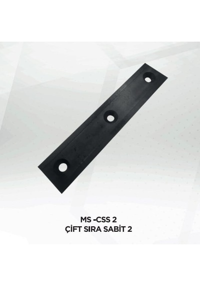 Futter Messer Silaj Makinesi Çift Sıra Sabit Bıçakğı