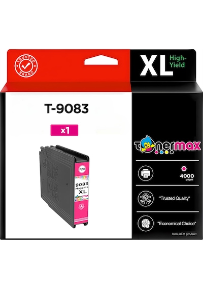 Epson T-9083 Magenta Uyumlu Kartuş - Yüksek Kapasiteli / Epson Workforce Pro Wf-6090dtwc/wf-6090d2twc/wf-6590dwf/wf-6590dtwfc/wf-6590d2twfc