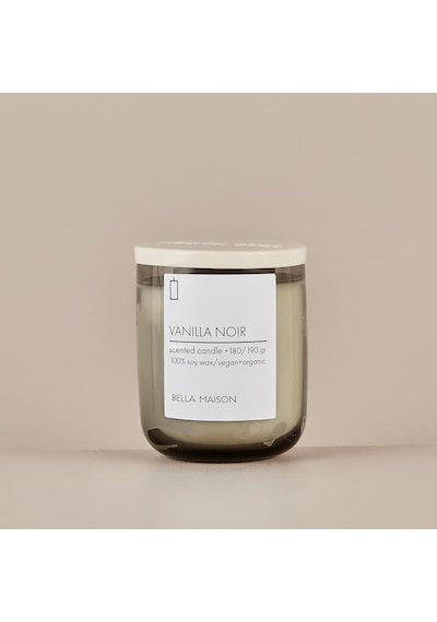 Bella Maison Vanilla Noir Soy Wax Mum Antrasit