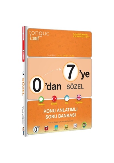 Tonguç Yayınları 7.Sınıf 0 Dan 7 Ye Sözel