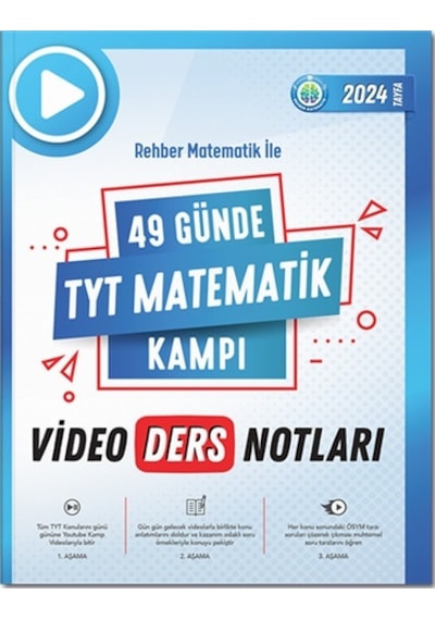 Rehber Matematik 49 Günde Tyt Matematik Kampı Video Ders Notları