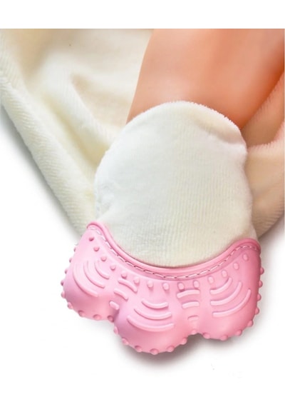 Babyjem Diş Kaşıyıcılı Sevimli Uyku Arkadaşım Pembe
