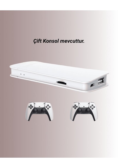 M15 Retro Konsol 20.000 Oyunlu Çift Gamepadli 4k Hdmı