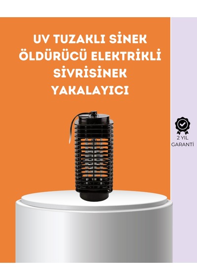 Kimyasal İçermeyen Uv Işıklı Böcek Ve Sivrisinek Kapanı Güvenli Kullanım