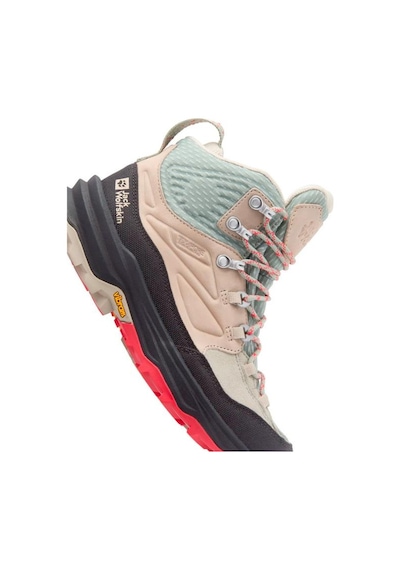 Jack Wolfskin Cyrox Texapore Mid Kadın Bot Yeşil