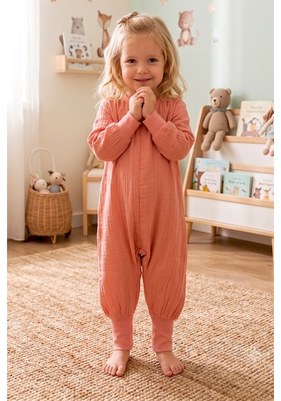 Baby Mod Müslin Uyku Tulumu 1.0 Tog Çocuk Yazlık Uyku Tulumu Uyku Gurusu %100pamuk Doğal Kumaş Tarçın Baby Mod Müslin Uyku Tulumu 1.0 Tog Çocuk Yazlık Uyku Tulumu Uyku Gurusu %100pamuk Doğal Kumaş Tarçın