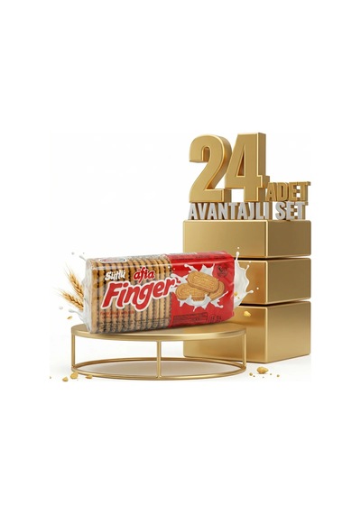 Afia Sütlü Finger Bisküvi 24x140 Gr