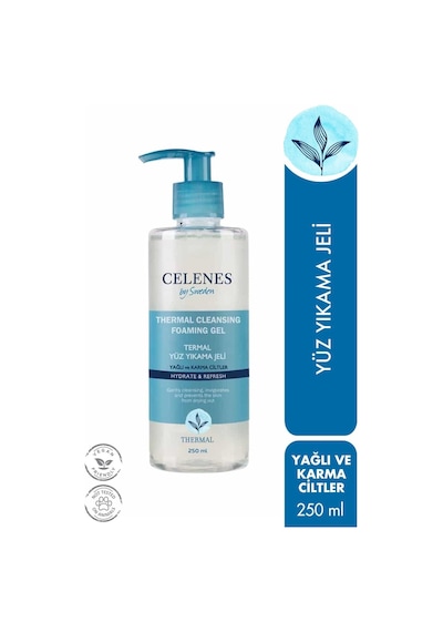 Thermal Yağlı Ve Karma Ciltler Yüz Temizleme Jeli 250ml