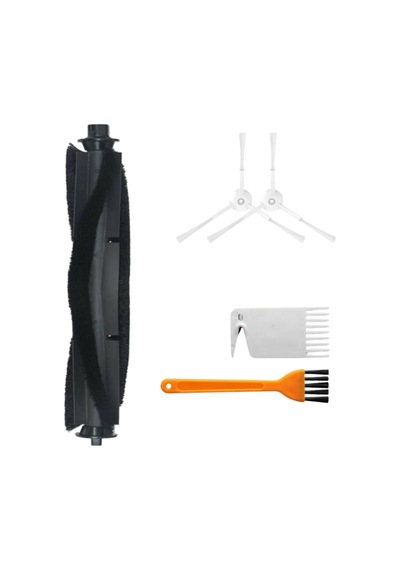 Asgard Grup Viomi S9-m7 Pro-m7 Max-m8 Pro İle Uyumlu 1 Ana Fırça, 2 Beyaz Yan Fırça 2 Tarak Pkt-asgs000187
