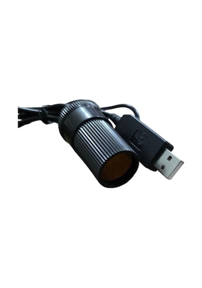 Usb 5 Volt To 12 Volt Max 1 Amper Çakmak Fiş Çevirici Usb Pd Portundan Gelen Gücü 12v Araç Çakmak Soketine Dönüştürür 1 Metre